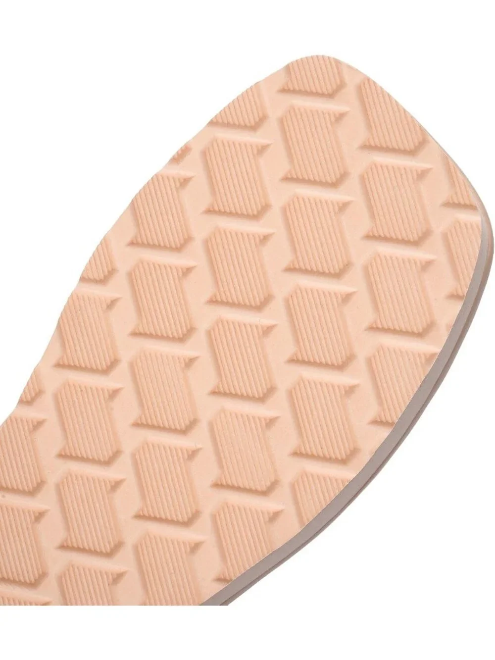 Women's Apricot Faux Leather Comfortable Square Toe Memory Foam Insole Sandals